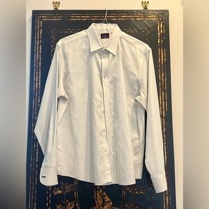 Men’s white UNTUCKit brand dress shirt sz XL
